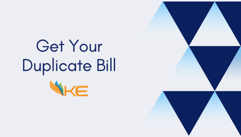 A Guide on: How to Get K-Electric Duplicate Bill Online - LESCO